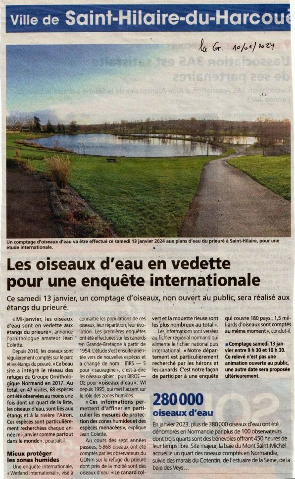 La Gazette de la Manche 10/01/2024