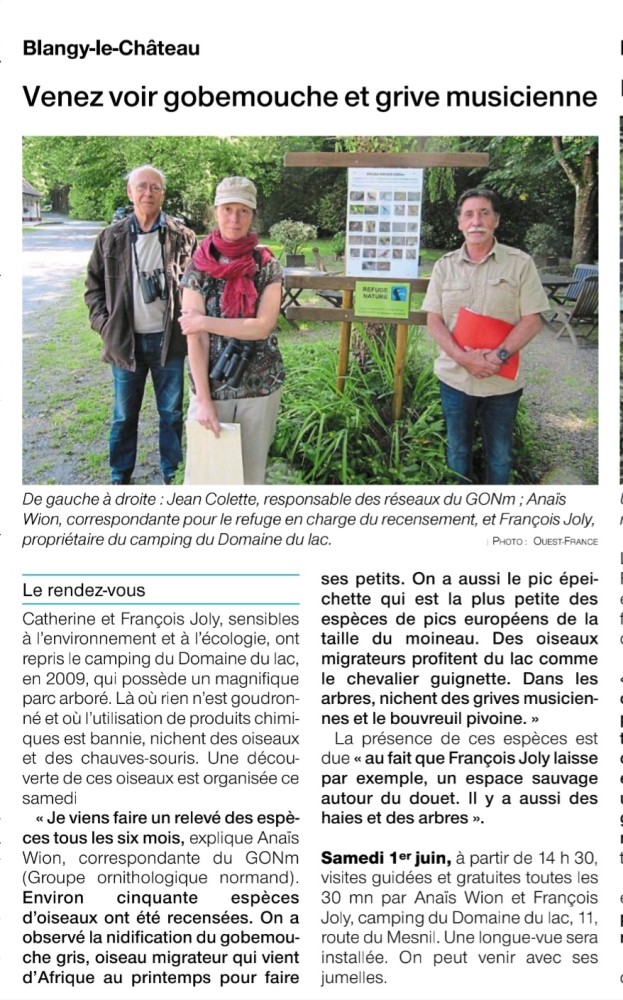 Ouest-France Blangy/14 20240601