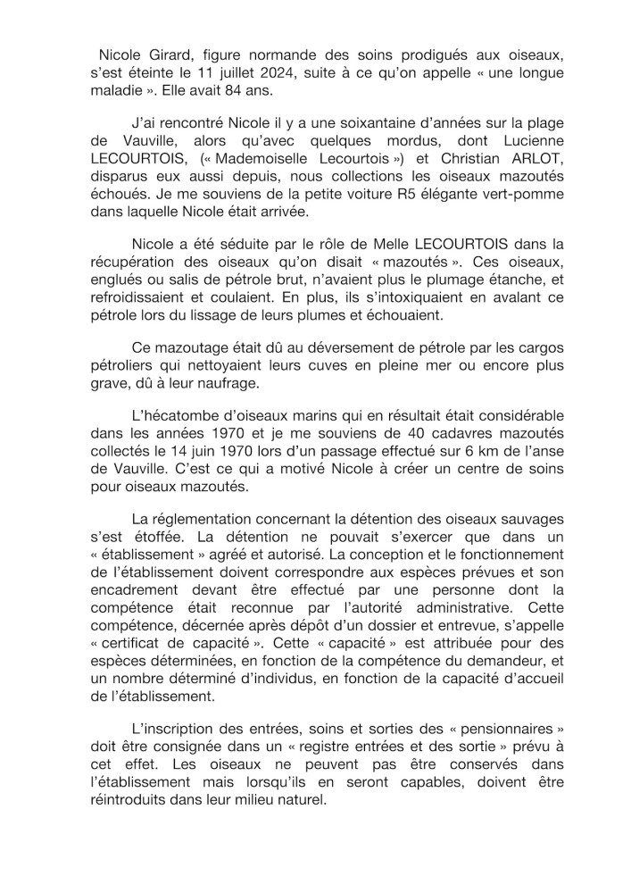 Témoignage de Jacques Alamargot (page 1)