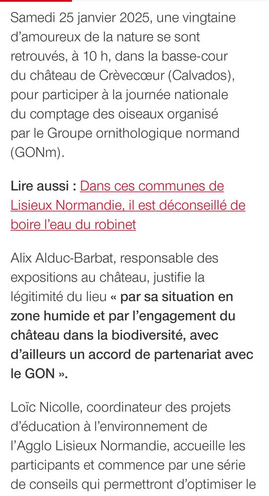 Ouest-France Lisieux 20250125