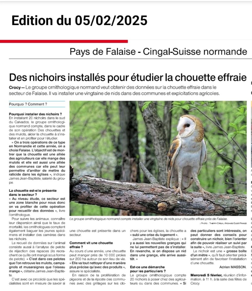 Ouest-France, éd 5 février 2025
