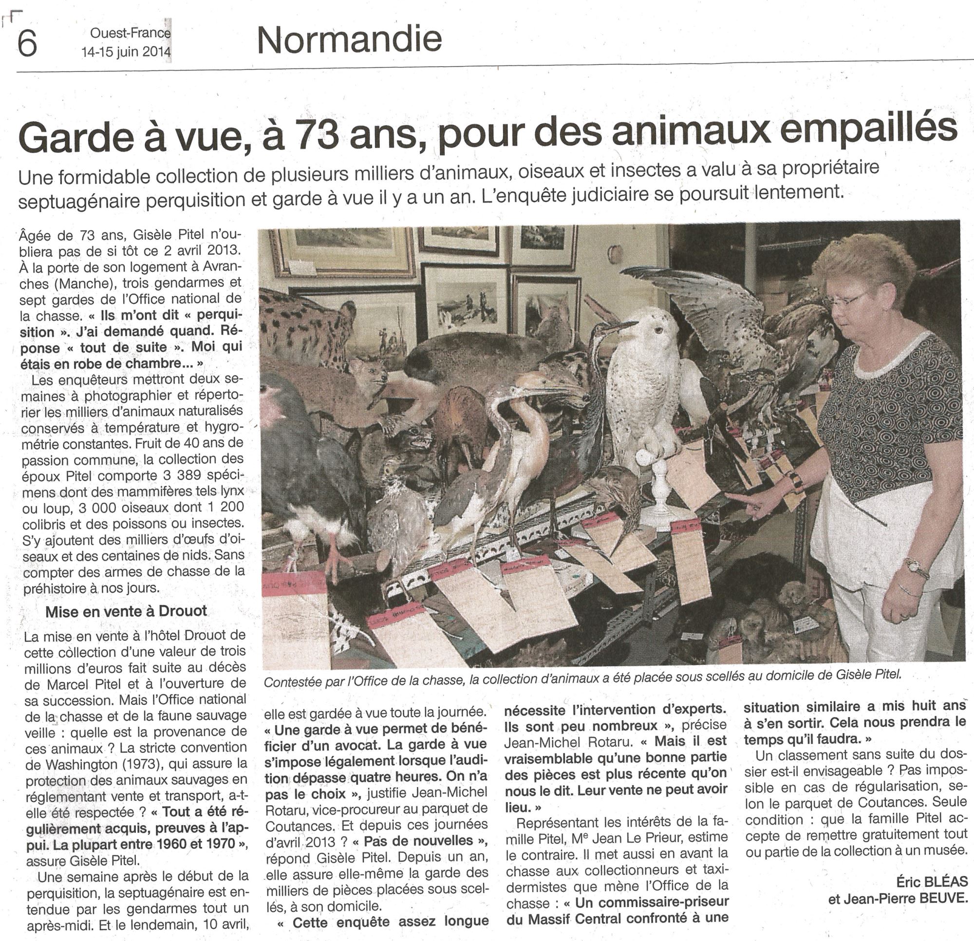 Ouest-France 18/06/2014