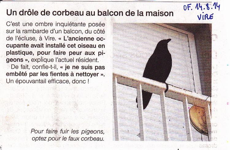 Article paru en rubrique locale de Ouest-France Vire.