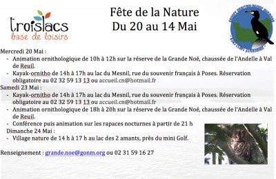 affiche fête de la nature Poses