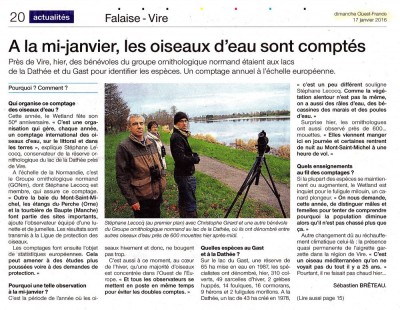 Dimanche OF Vire La Dathée 17_01 _2016