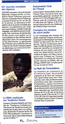 GCOJ La Manche Libre 29_01_2016