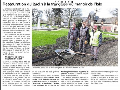 manoirdeliIsle14OF24022016.jpg (248.85 Kio) Vu 8366 fois Ouest-France Calvados 24 février 2016