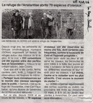Refuge de l'Arséantise dans OF