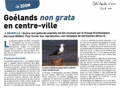 Côté Manche 27 avril 2016
