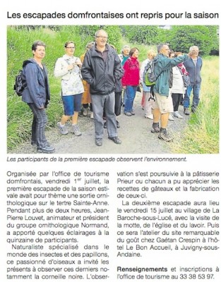 Ouest-France<br />Domfront-la-Poiraie 06/07/2016