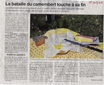 Ouest-France 28/07/2016