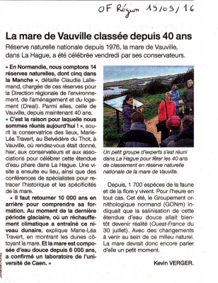 Article de Ouest France du 19_09_2016