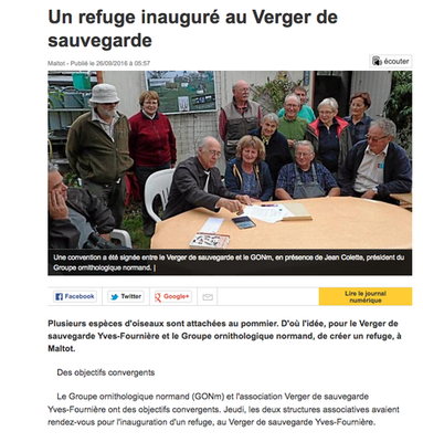 Article de Ouest-France numérique
