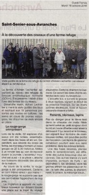 201610-SAINT-SENIER. Refuge ferme bio-OF.jpg (114.37 Kio) Vu 6932 fois Ouest-France du 20_10_2016