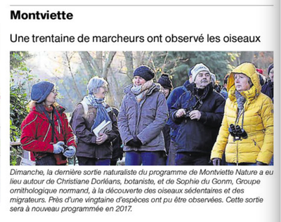 Ouest-France Calvados 06-12-2016