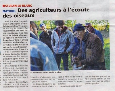Article de l'Orne Combattante/61