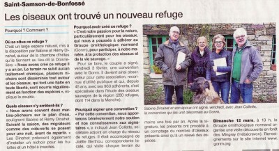 Ouest-France du 8 février 2017