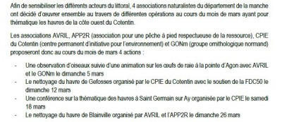 Extrait du communiqué de presse