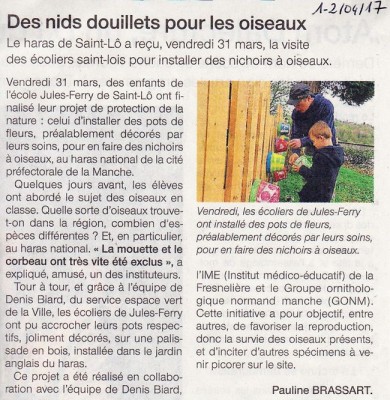 SaintLo50OF04_04_2017.jpg (144.03 Kio) Vu 10203 fois Ouest-France 04_04_2017
