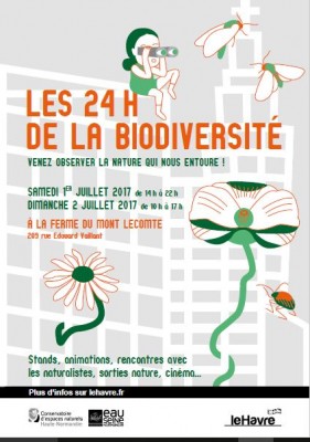 Affiche des 24h de la biodiversité