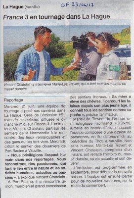 vauville50OF23062017.jpg (200.02 Kio) Vu 9346 fois Ouest-France du 23 juin 2017