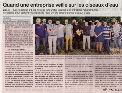 Brécey50OF.JPG (118.41 Kio) Vu 9040 fois Edition papier de Ouest-France du même jour.