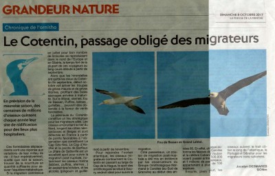 La Presse de la Manche 8 octobre 2017