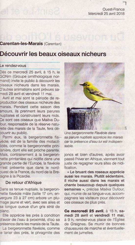 Ouest-France 25_04_2018