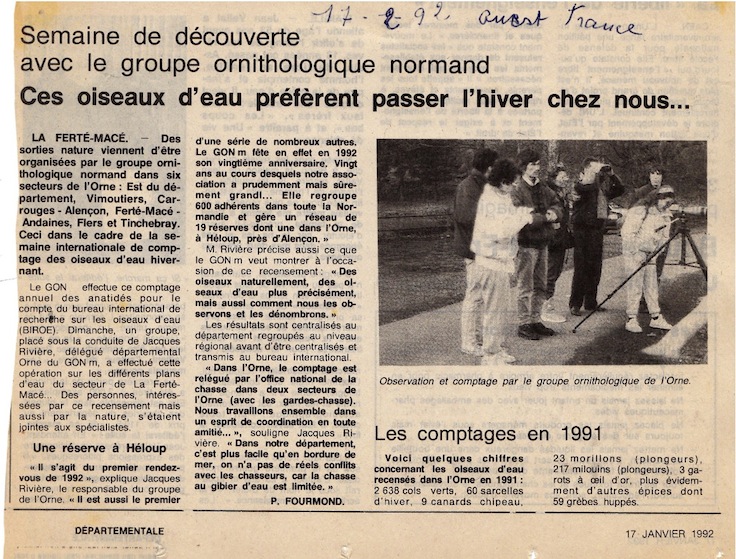 On reconnait sur la photo Jacques Rivière (3e à partir de la gauche) et Stéphane Lecocq (à droite en arrière plan)
