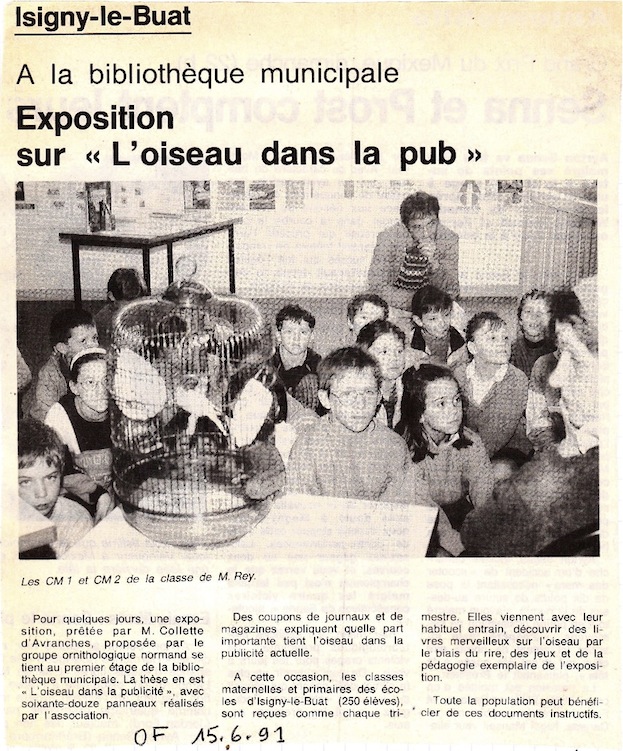 Ouest-France 15 juin 1991