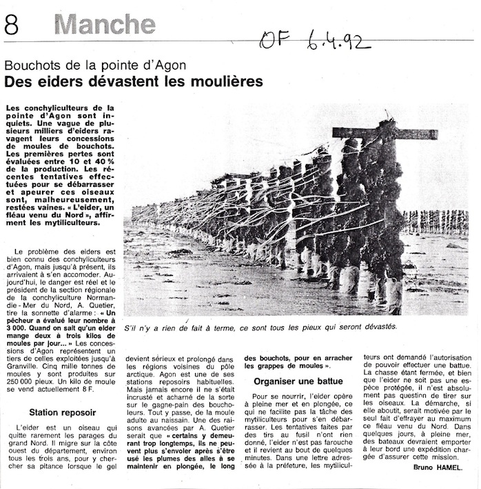 Ouest-France 6 avril 1992