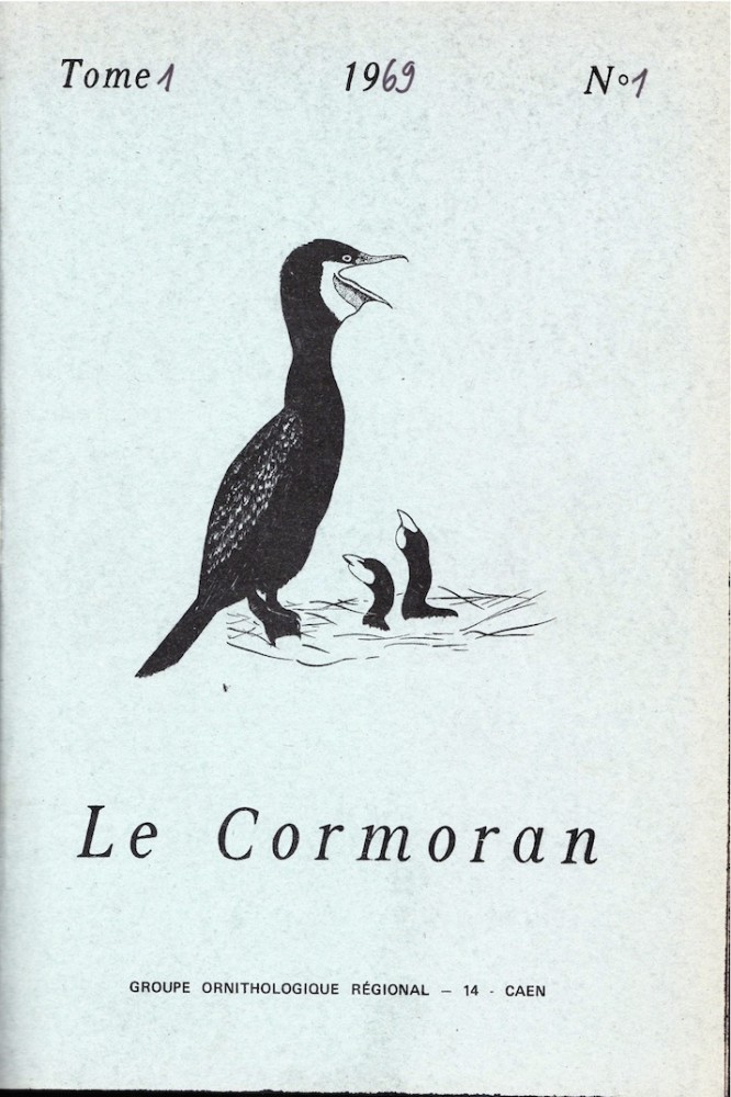 page de couverture/recto<br />Le dessin de couverture est dû à François Bazin comme dit page 1, ce choix insistant sur la responsabilité de l'association envers cette espèce menacée et le rôle de la Normandie dans sa sauvegarde.