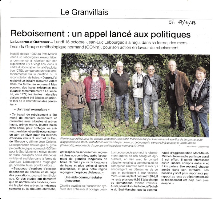 Ouest-France 17/10/2018