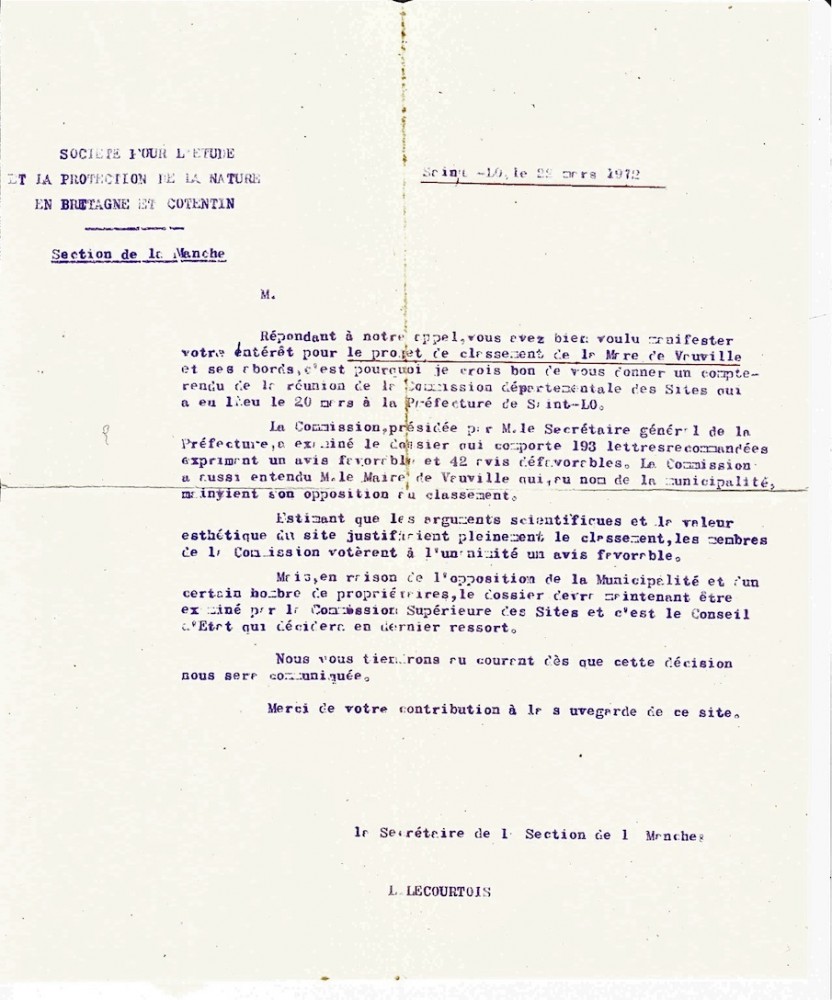 Vauvillejpg.jpg (228.1 Kio) Vu 10176 fois Courrier <br />Lucienne Lecourtois, 22 mars 1972.