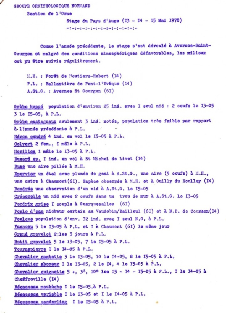 Compte-rendu polycopié tirage à l'alcool. Non daté, non signé.