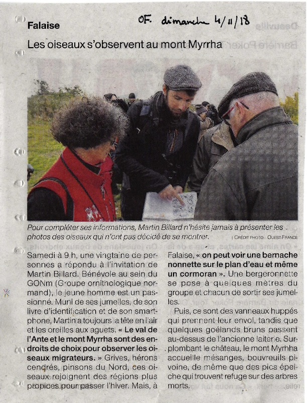 Ouest-France dimanche, 4 novembre 2018