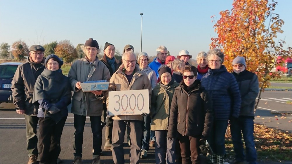 Dimanche 18 novembre 2018, Saint-Hilaire-du-Harcouet, rendez-vous mensuel du Sud Manche.<br />Photo Sébastien Crase.