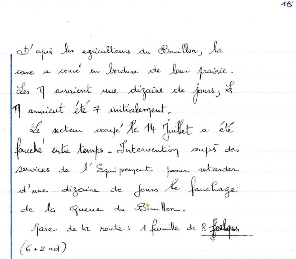 Notes du 17 juillet 1978 ; cahier de notes n°3 p 115.