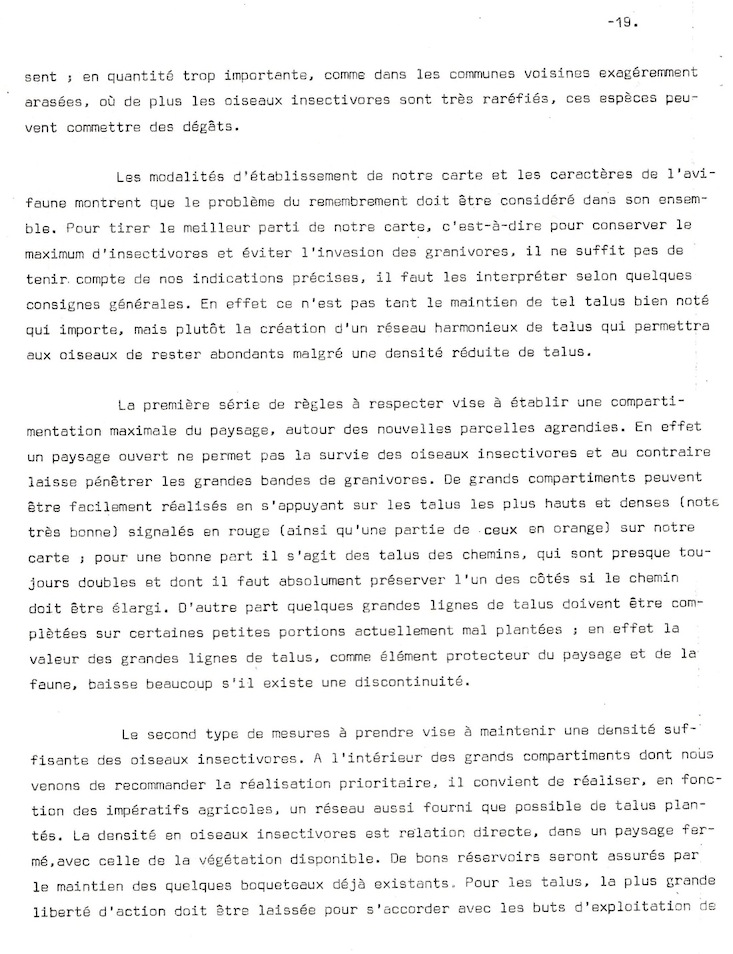 &quot;L'invasion des granivores&quot; fonctionne encore sur le vieux schéma de la concurrence avec le paysan. Ceci dit en mélangeant les linottes et les corneilles, les chercheurs de l'INRA ont une vision bien simpliste de l'avifaune bocagère.