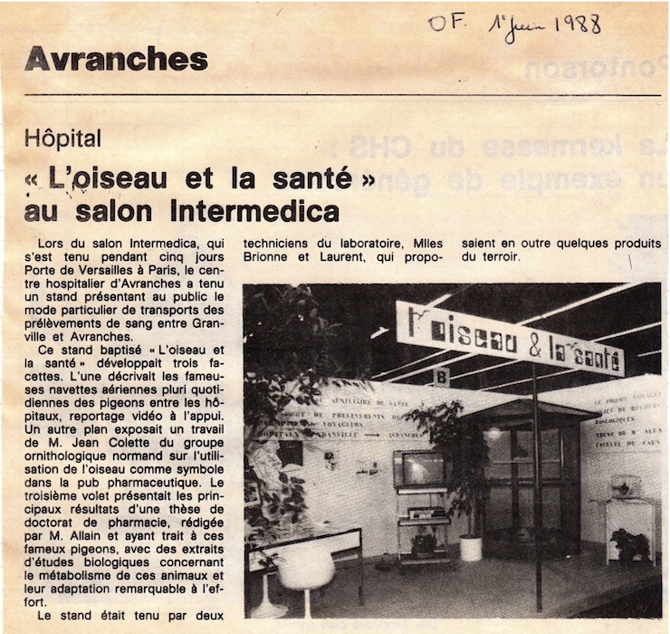 Ouest-France, 1er juin 1988.