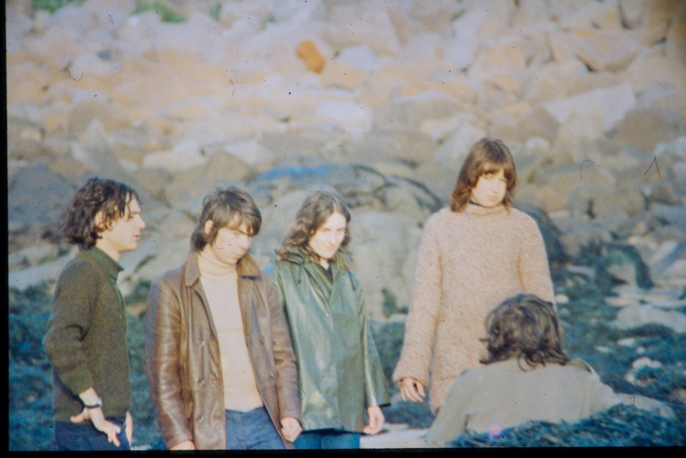 de G à D, Franz Leugé, Jean-François Mauger, Annette et Martine