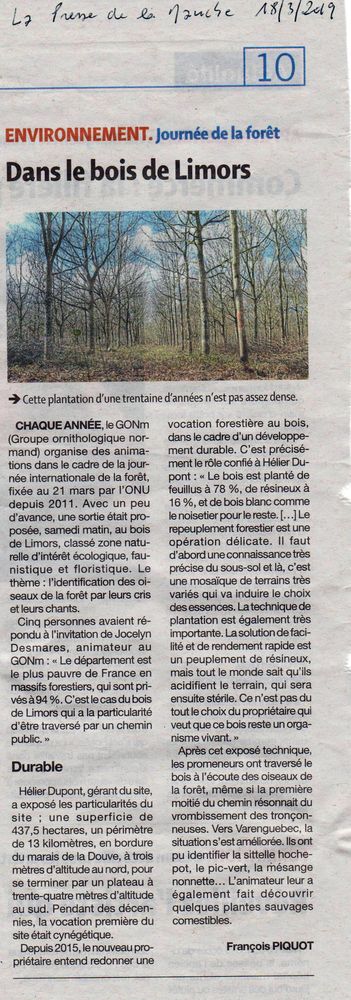 Presse de la Manche 18_03_2019