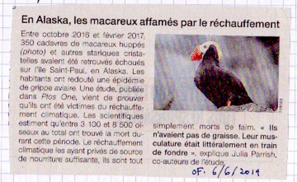 Ouest-France, 6 juin 2019