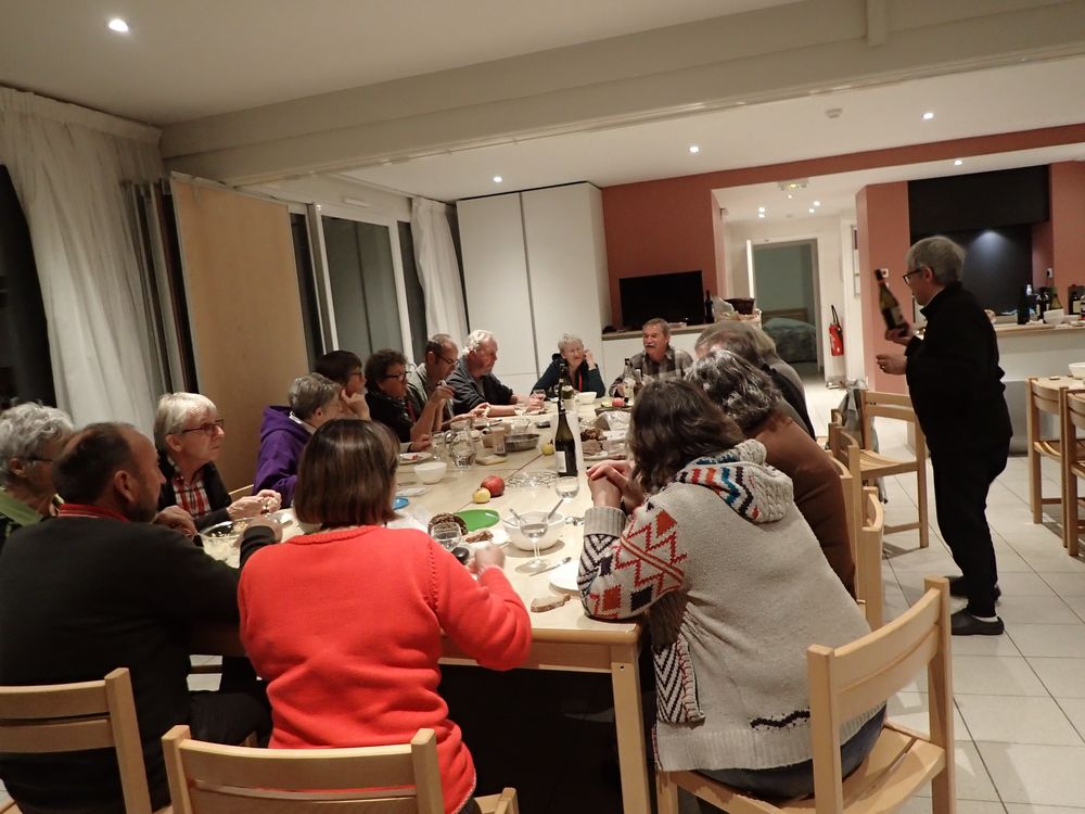 Soirée au gîte des gravelots à Biville