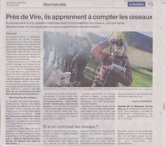 Ouest-France Dimanche 19_01_2020