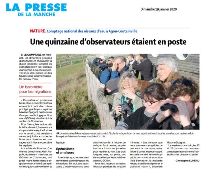 La Presse de la Manche_19_01_2020