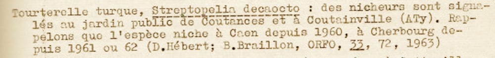 Numériser.jpeg (315.17 Kio) Vu 13334 fois extrait de la chronique ornithologique mars-août 1968; page 11