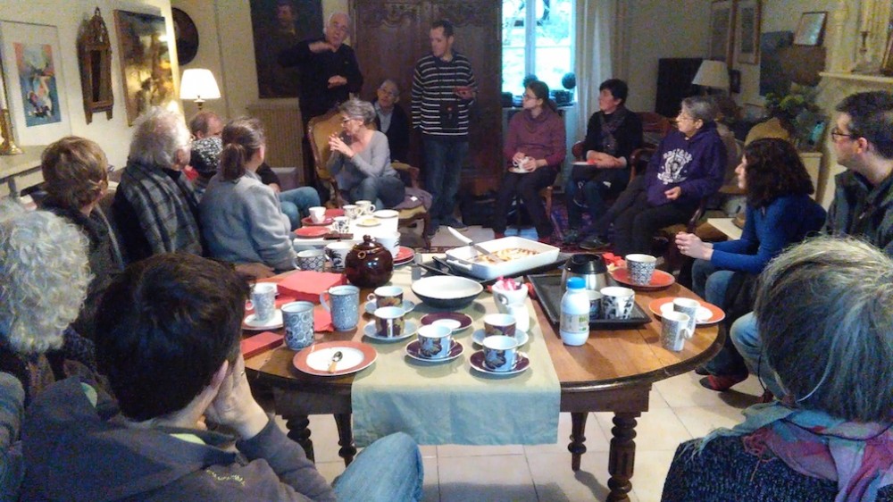 Far breton et gâteau aux pommes normand, équilibre du couple invitant.(photo Nicole Collette)