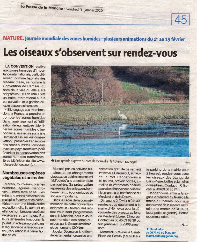 Presse de la Manche _31_01_2020