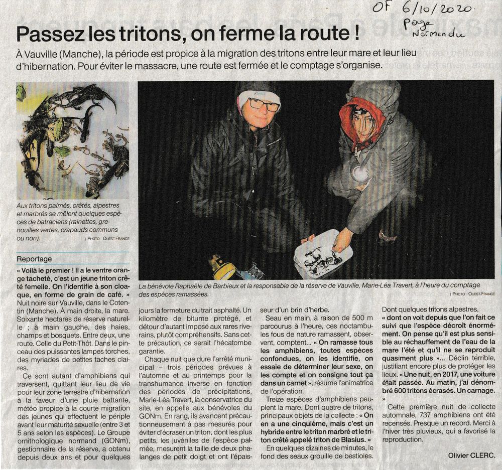 Ouest-France page régional 06_10_2020